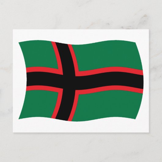 Karelische Vlag Postkaart (Voorkant)