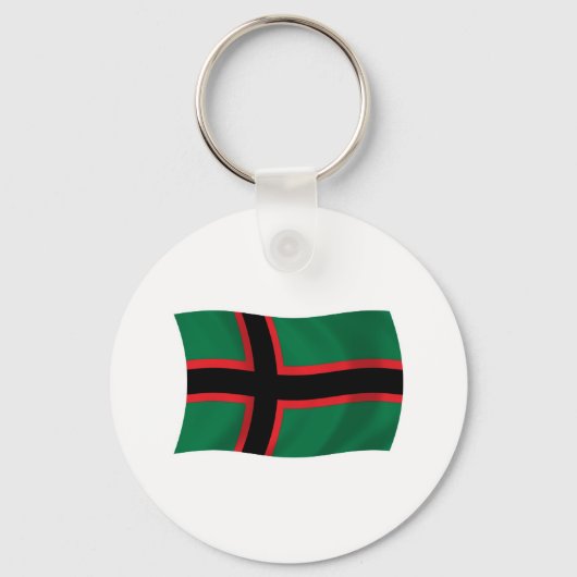 Karelische Vlag Sleutelhanger (Voorkant)