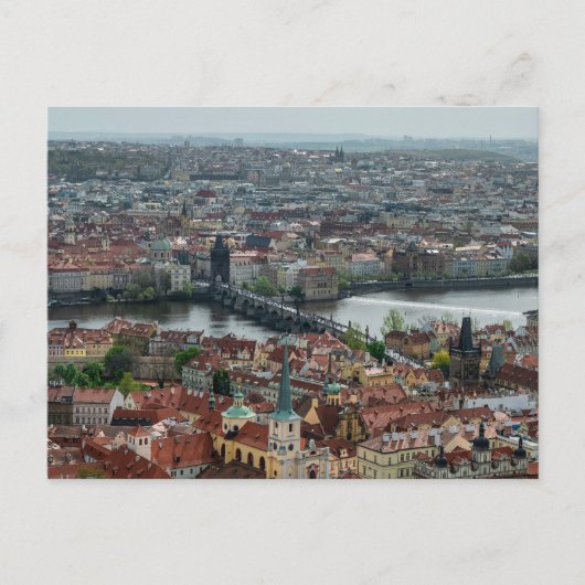 Karelsbrug in Praag - Tsjechië Briefkaart (Voorkant)
