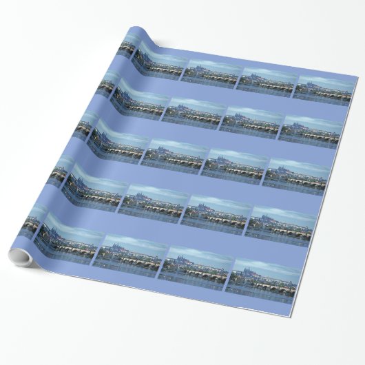 Karelsbrug, Praagse burcht Cadeaupapier (Uitgerold)
