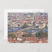 Karelsbrug Vltava Rivier Praag Briefkaart (Voorkant / Achterkant)