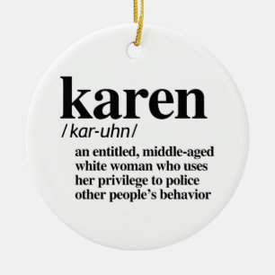 Karen Definitie Keramisch Ornament