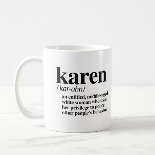 Karen Definitie Koffiemok (Links)