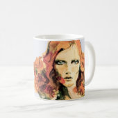 Karen Elson Waterverf Mok (Voorkant rechts)