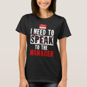 Karen Halloween Costume die ik met het Man moet sp T-shirt