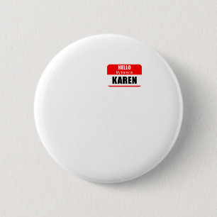 Karen Halloween Costume, praat met de M Ronde Button 5,7 Cm