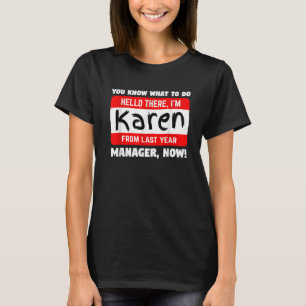 Karen Halloween Kostuum 2021 Kan ik met de Ma spre T-shirt