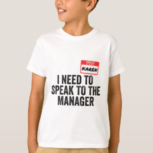 Karen Halloween Kostuum Grappige Paren Matching La T-shirt