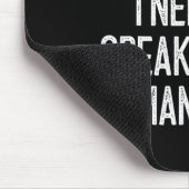 Karen Halloween Kostuum Spreek met de Manager Fun Muismat (Hoek)