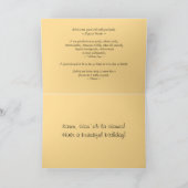 Karen Hawaiian Happy Birthday Tropical Sunset Kaart (Binnen)