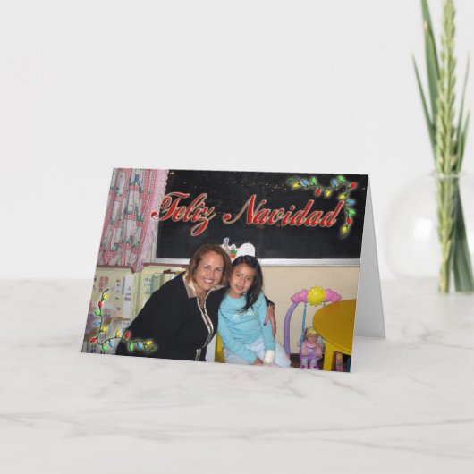 Karen La Paz Feestdagen Kaart (Voorkant)