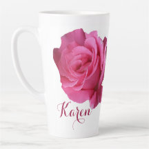  Karen naam roze rozenbloemen boho