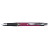 Karen Name Logo Met bloesems, Black Ink Pen (Achterkant)