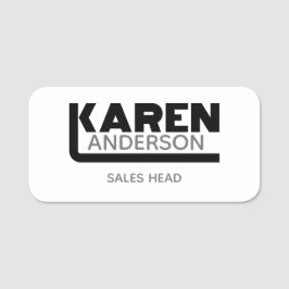 Karen Name Tag
