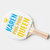Karen Tafeltennisbatje (Zijkant)