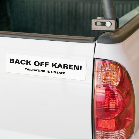 KAREN TERUG! STICKER (Op Truck)