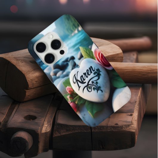 Karen's Heart Stone bij de rivier Case-Mate iPhone Case