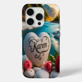 Karen's Heart stone River Sunset Case-Mate iPhone Case (Achterkant)