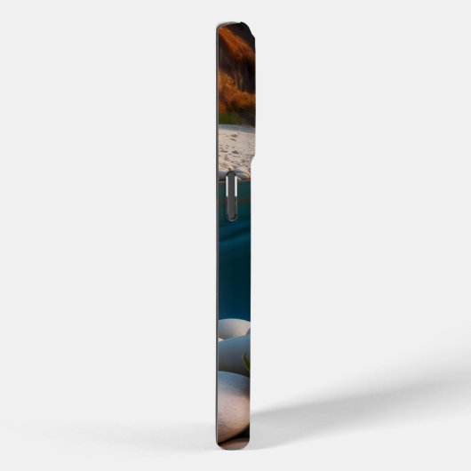 Karen's Heart stone River Sunset Case-Mate iPhone Case (Achterkant / Rechts)