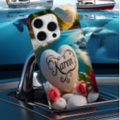 Karen's Heart stone River Sunset Case-Mate iPhone Case