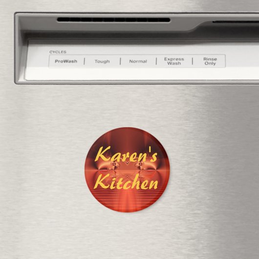 Karen's Kitchen Magnet (Insitu (Vaatwasser))