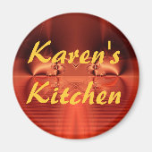 Karen's Kitchen Magnet (Voorkant)