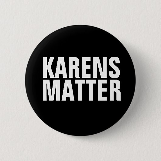KARENS MATTER - KAREN BUTTONNEN RONDE BUTTON 5,7 CM (Voorkant)