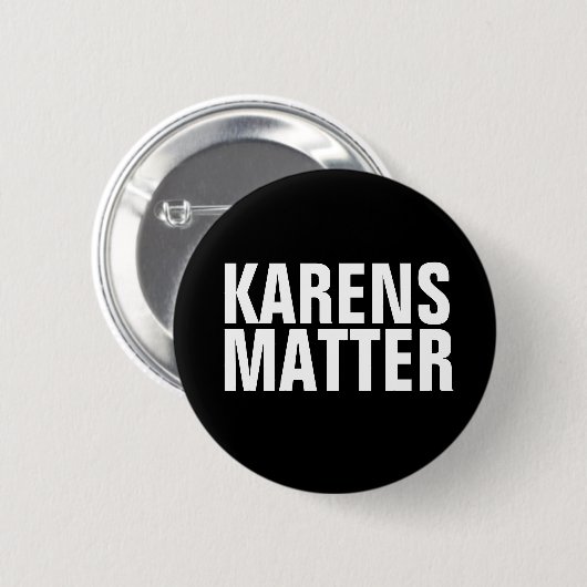 KARENS MATTER - KAREN BUTTONNEN RONDE BUTTON 5,7 CM (Voorkant /achterkant)