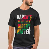 Karen's Opinion Doesn't Matter T-shirt (Voorkant)