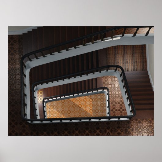 Karen's Stairs Poster (Voorkant)