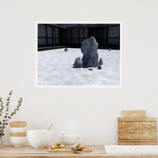 Karesansui Poster (Keuken)