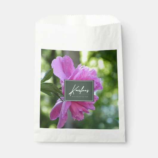 KARFOOS FAVOR BAG BEDANKZAKJE (Voorkant)