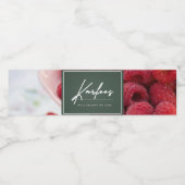 KARFOOS WATERFLES ETIKET (Enkel label)