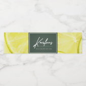 KARFOOS WATERFLES ETIKET (Enkel label)