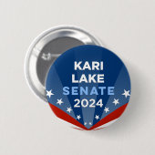 Kari Lake Arizona Senaat 2024 Ronde Button 5,7 Cm (Voorkant /achterkant)