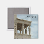 Kariatides - Athene - Akropolis Magneet (Voorkant / Achterkant)