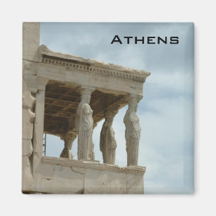 Kariatides - Athene - Akropolis Magneet