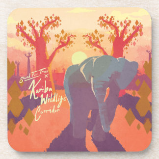 Kariba Wildlife Corridor Beverage Coaster Bier Onderzetter
