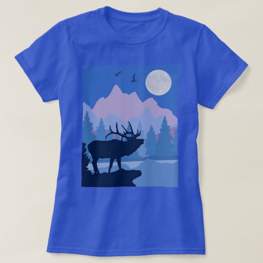 Kariboes in de Bergen T-shirt (Design voorkant)