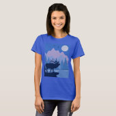Kariboes in de Bergen T-shirt (Voorkant volledig)