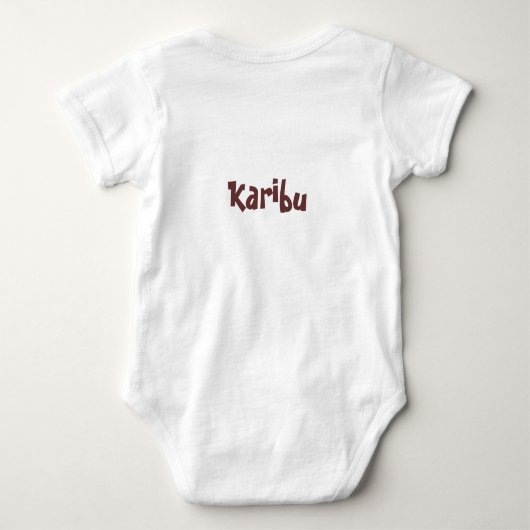 Karibu-baby Romper (Achterkant)
