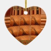 Karibu Giraffe Hakuna Matata Chic Modern art Col. Keramisch Ornament (Voorkant)