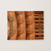 Karibu Giraffe Hakuna Matata Chic Modern art Col. Legpuzzel (Horizontaal)