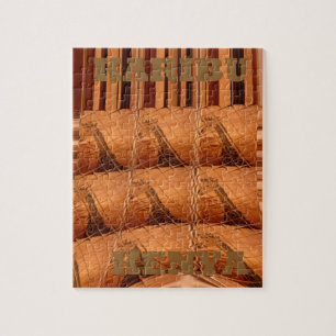 Karibu Giraffe Hakuna Matata Chic Modern art Col. Legpuzzel