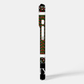 Karibu Kenya: Levendige nationale vlag kleuren Hak Case-Mate iPhone Case (Achterkant / Links)