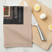 Karibu Kenya: Levendige nationale vlag kleuren Hak Theedoek (Quarter Fold)