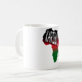 Karibu - Welcome - Swahili Koffiemok (Voorkant links)