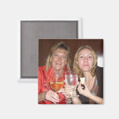 Karie&Grams bij Ruth's CHris Magneet (Voorkant / Achterkant)