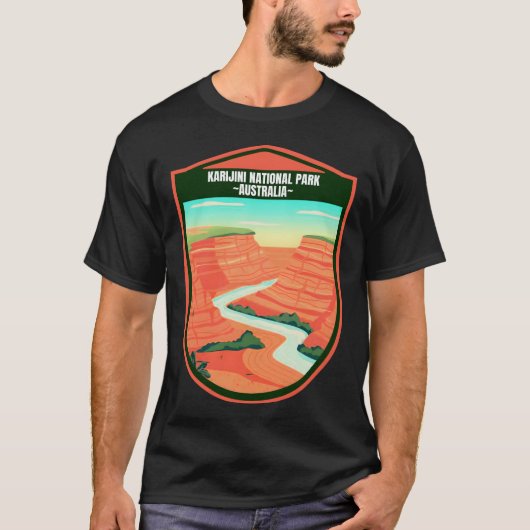Karijini National Parks � de eindeloze horizon van T-shirt (Voorkant)