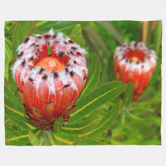 KARIKARI BLOOM FLEECE DEKEN (Voorkant (Horizontaal))